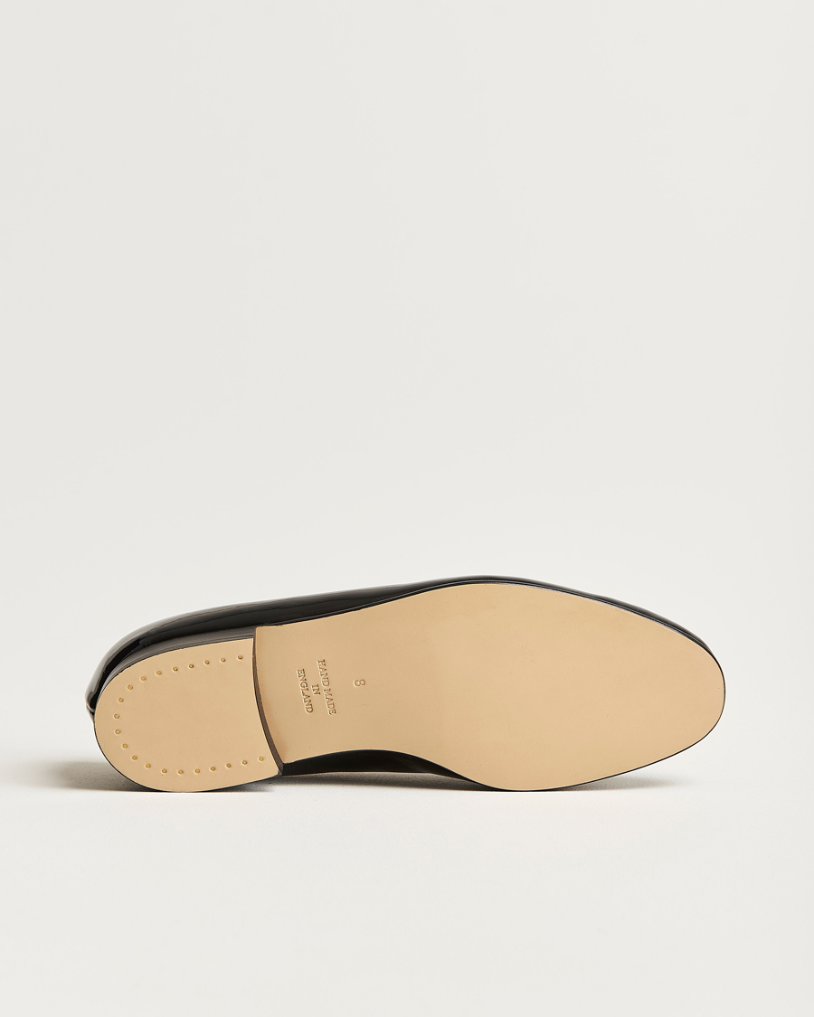 Men | Loafers | Bowhill & Elliott | Opera Patent Leather Pumps Black