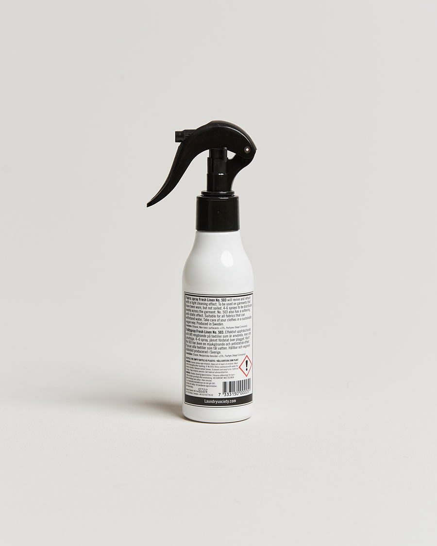Men | Detergent and Washing spray | Laundry Society | Softening & Antistatic Wash Spray No 503