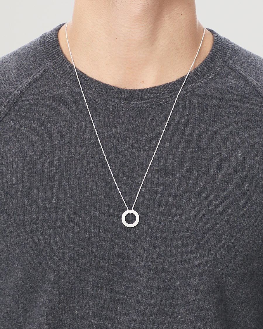 Men | LE GRAMME Circle Necklace Le 2.5 Sterling Silver | LE GRAMME | Circle Necklace Le 2.5 Sterling Silver