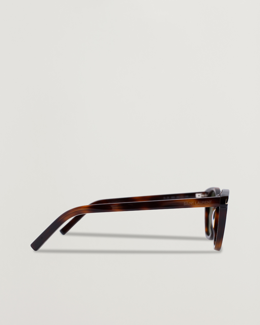 Men | Sunglasses | Saint Laurent | SL 28 Sunglasses Havana/Green