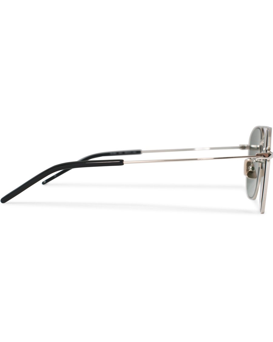 Men | Saint Laurent SL 309 Sunglasses Silver/Green | Saint Laurent | SL 309 Sunglasses Silver/Green