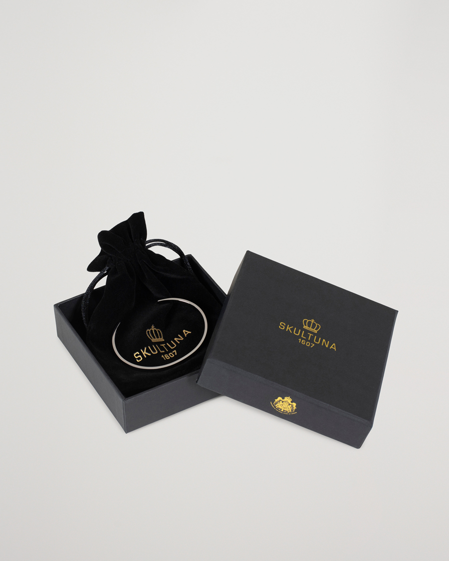 Men | Skultuna Ribbed Cuff Polished Steel | Skultuna | Ribbed Cuff Polished Steel