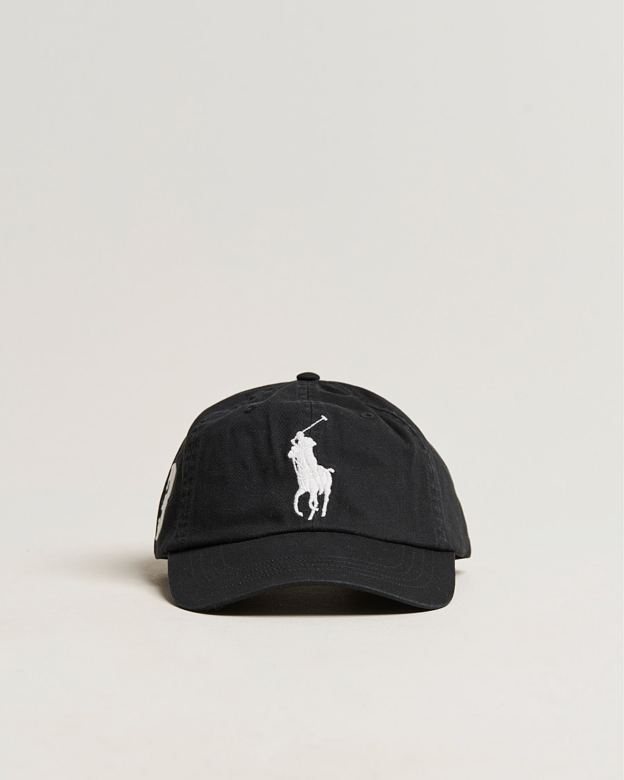 Men | Hats & Caps | Polo Ralph Lauren | Big Pony Cap RL Black