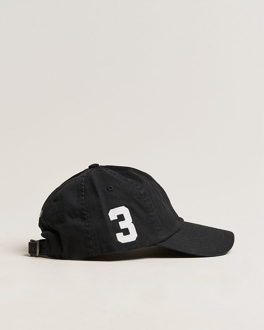 Men | Hats & Caps | Polo Ralph Lauren | Big Pony Cap RL Black