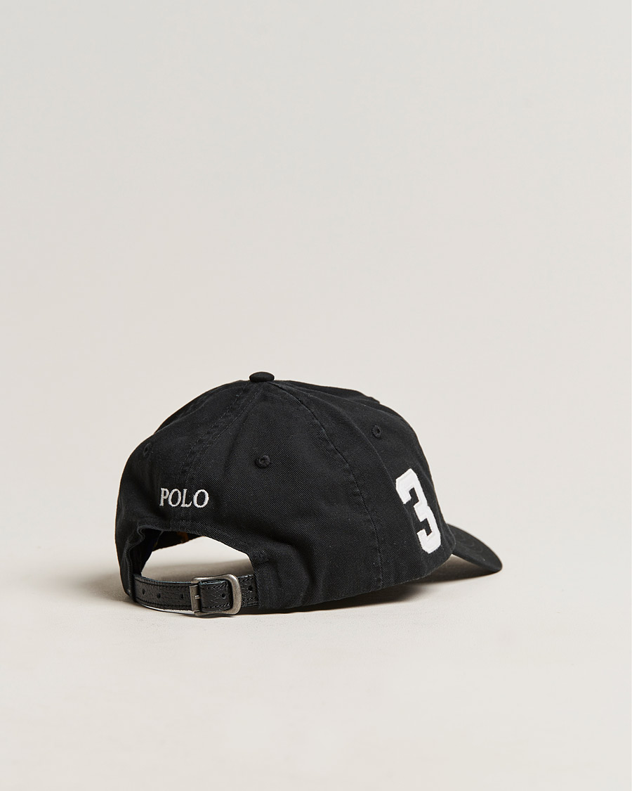 Men | Hats & Caps | Polo Ralph Lauren | Big Pony Cap RL Black