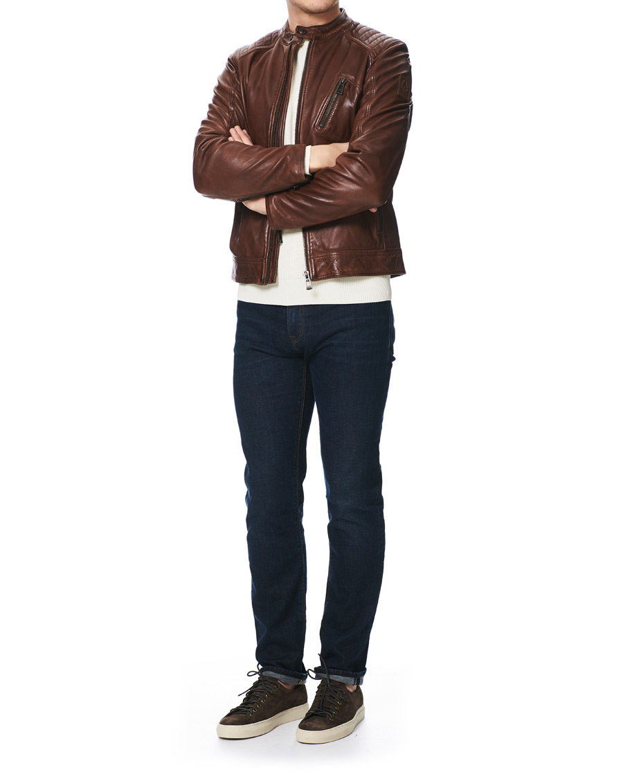 Men | Coats & Jackets | Belstaff | V Racer 2.0 Leather Jacket Light Brown