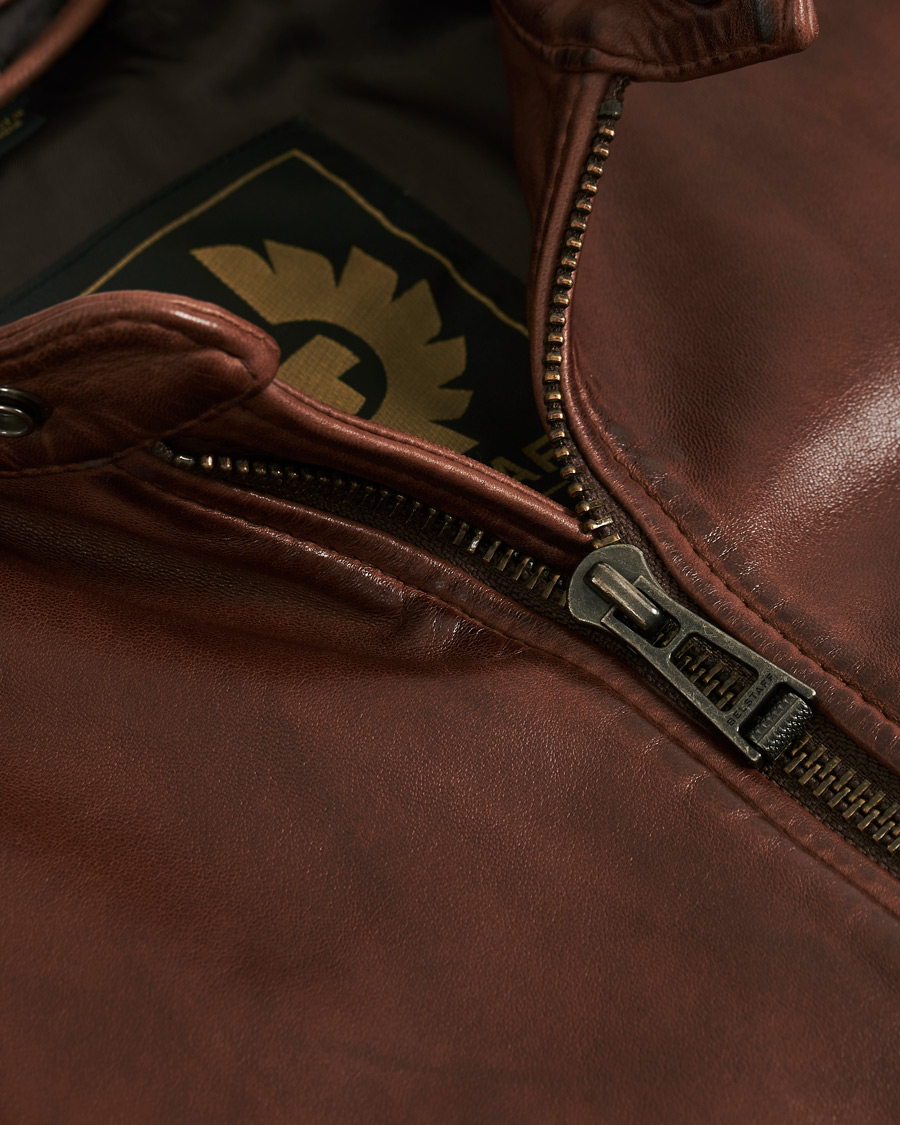 Men | Coats & Jackets | Belstaff | V Racer 2.0 Leather Jacket Light Brown