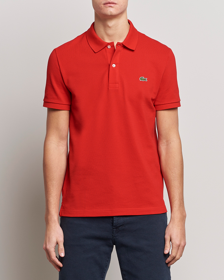 lacoste short sleeve polo