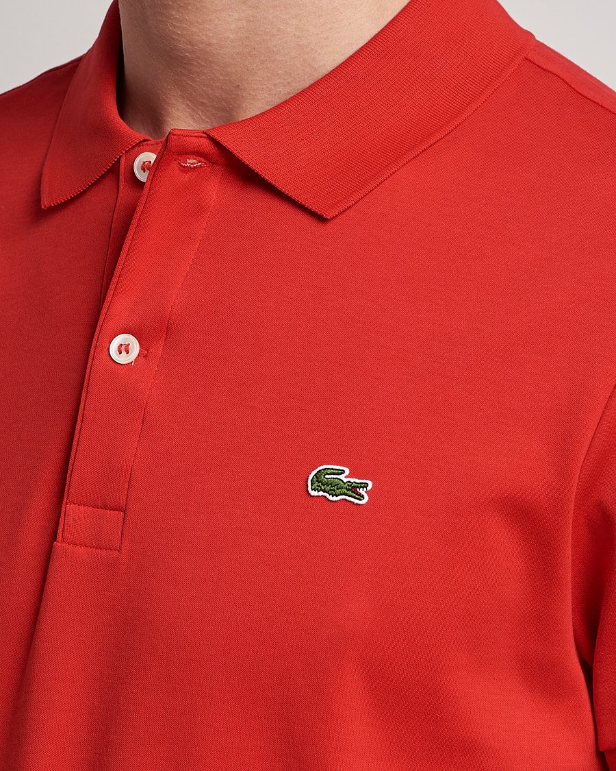 Men | Polo Shirts | Lacoste | Pima Interlock Piké Red