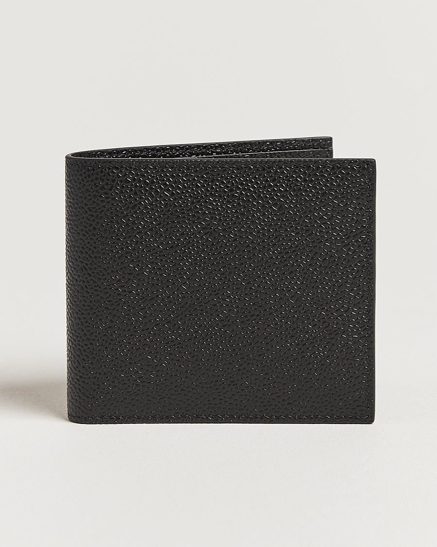 Men | Thom Browne Pebble Grain Wallet Black | Thom Browne | Pebble Grain Wallet Black