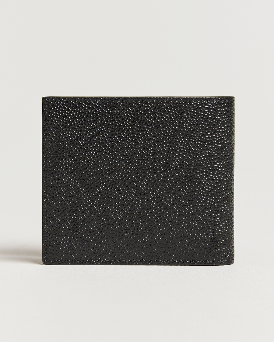 Men | Thom Browne Pebble Grain Wallet Black | Thom Browne | Pebble Grain Wallet Black