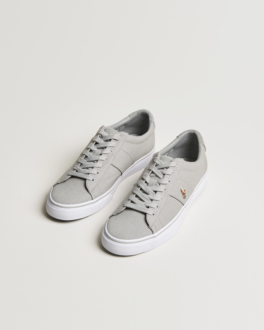 Men |  | Polo Ralph Lauren | Sayer Canvas Sneaker Soft Grey