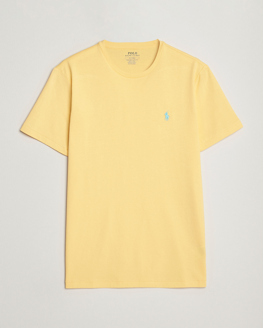 Men | T-Shirts | Polo Ralph Lauren | Crew Neck T-shirt Corn Yellow