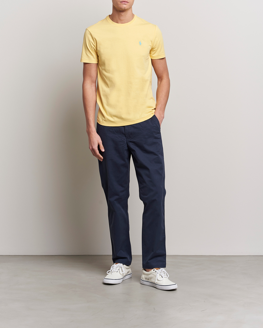 Men | T-Shirts | Polo Ralph Lauren | Crew Neck T-shirt Corn Yellow