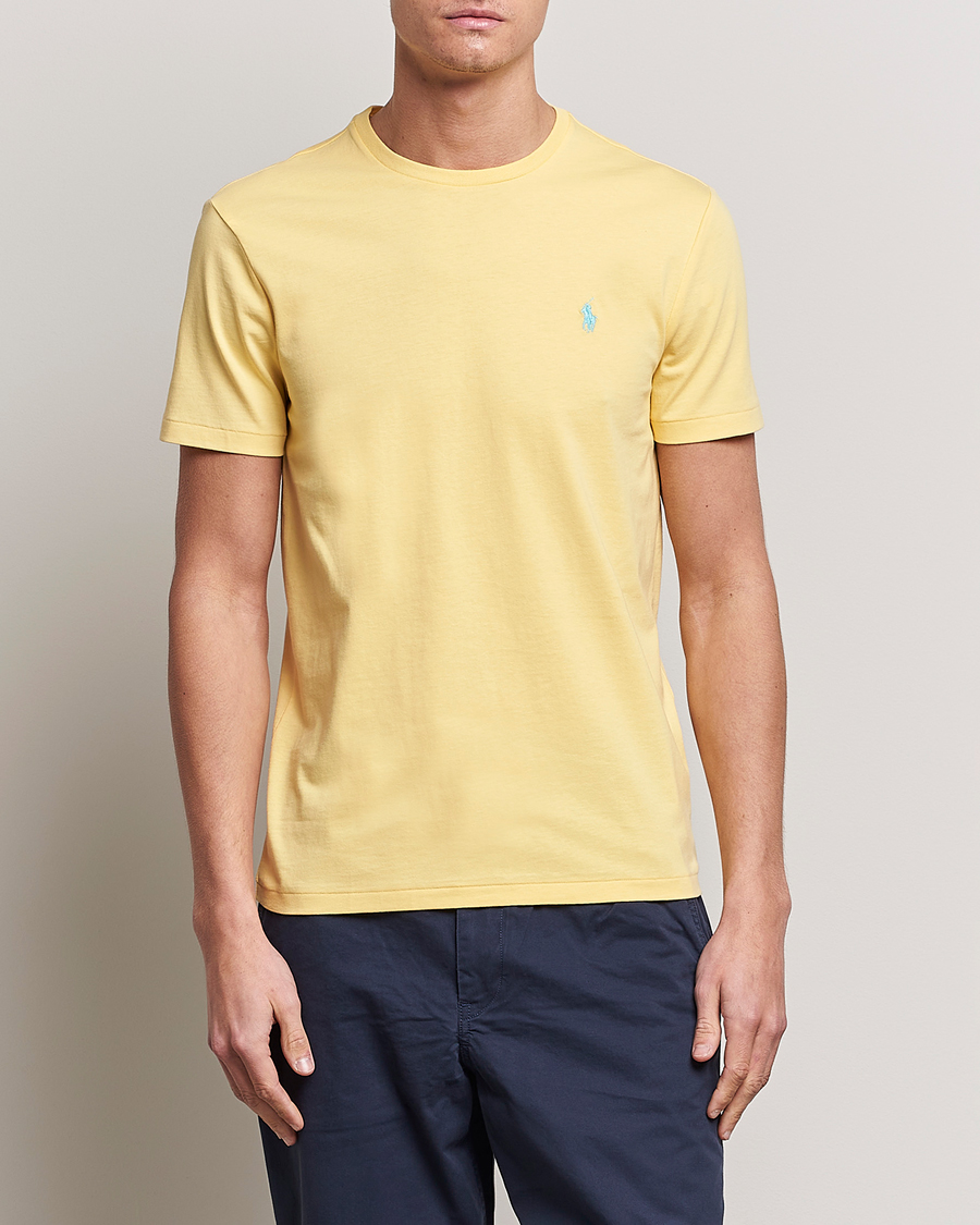 Men |  | Polo Ralph Lauren | Crew Neck T-Shirt Empire Yellow