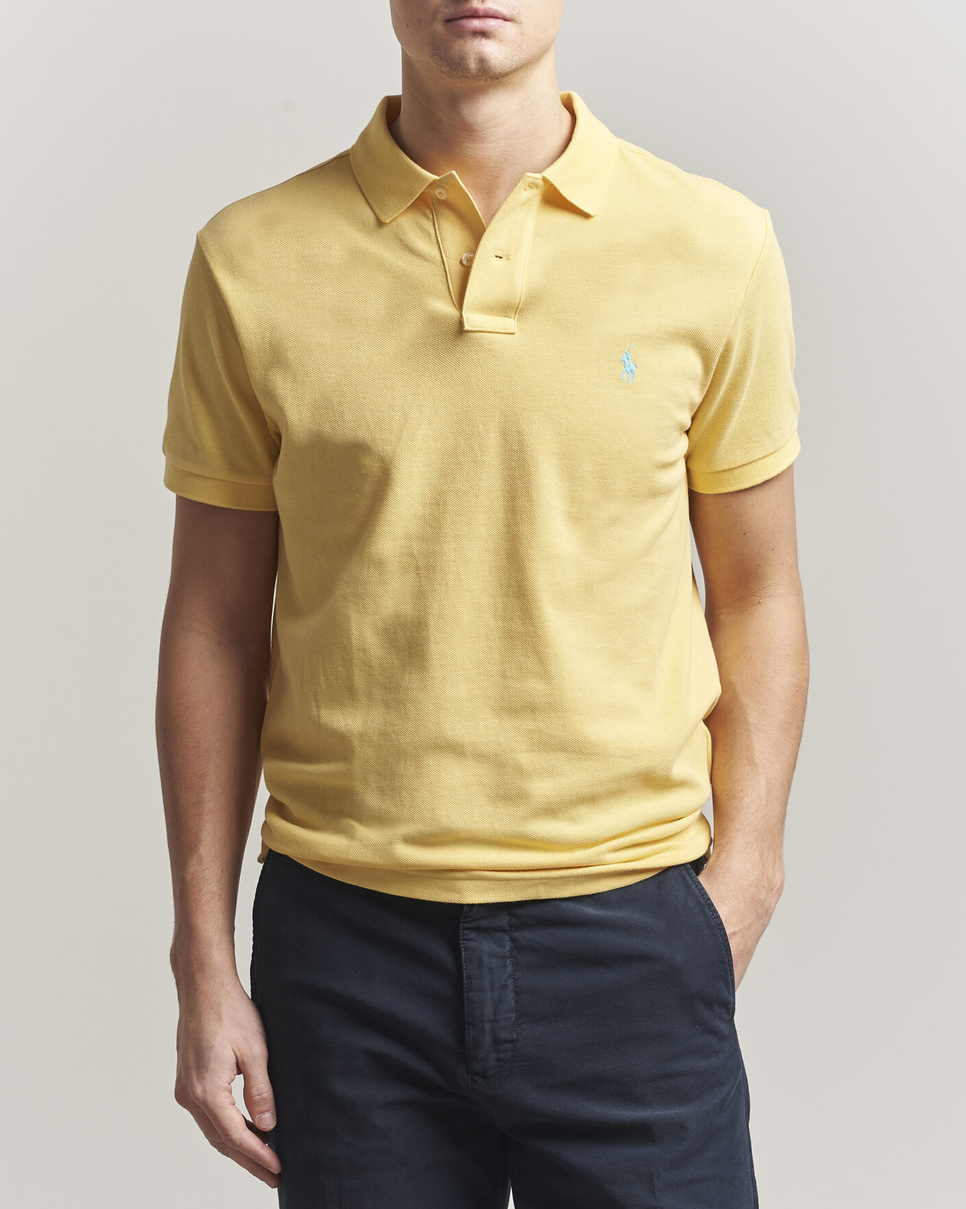 Men | Polo Shirts | Polo Ralph Lauren | Slim Fit Polo Empire Yellow