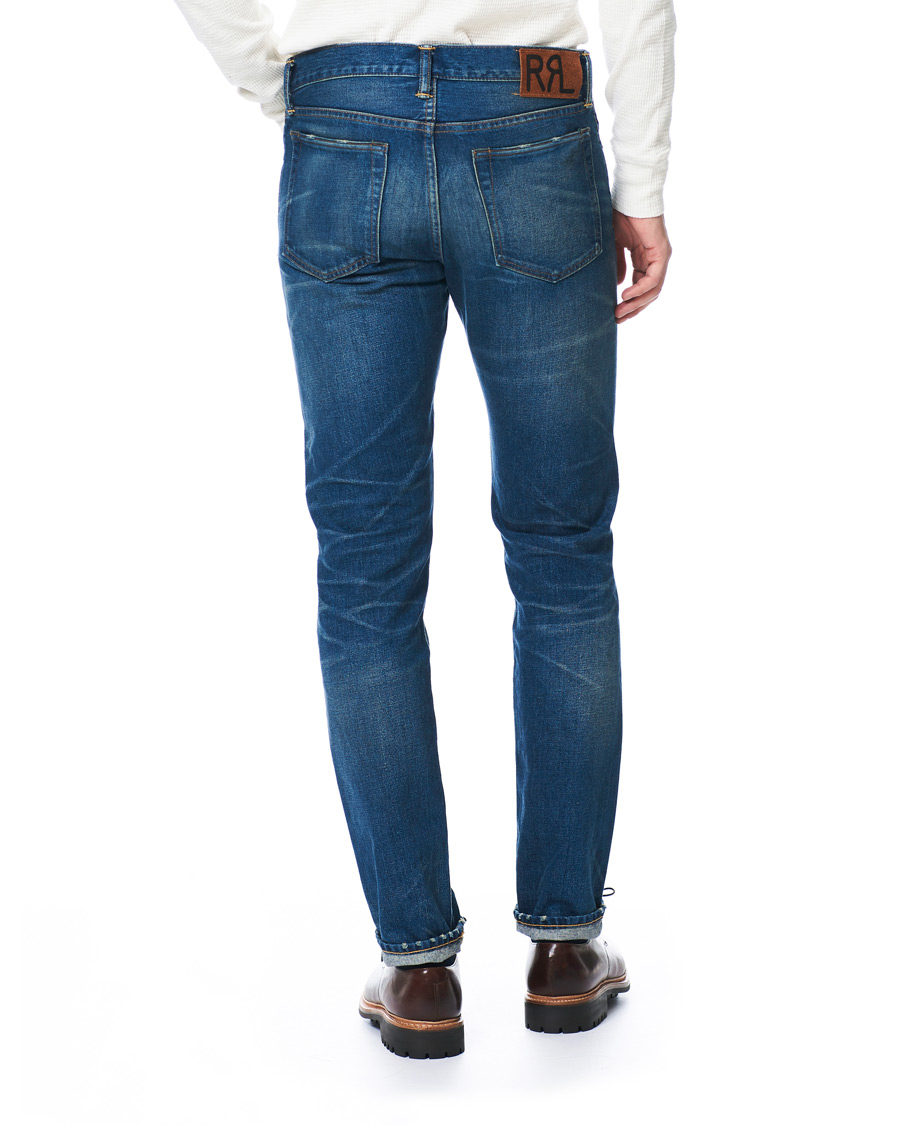 Men | Jeans | RRL | Slim Narrow Selvedge Jeans Grandfalls Wash