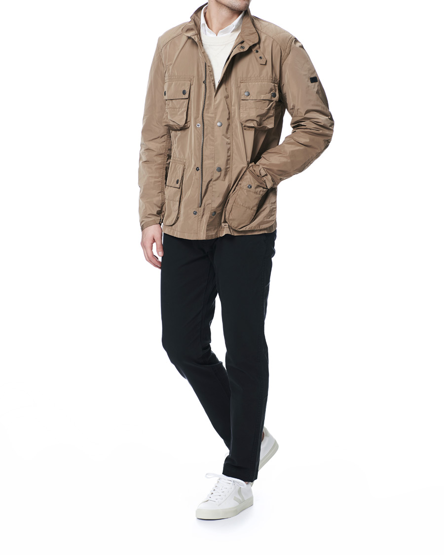 Men | Trousers | Levi's | Garment Dyed Stretch Chino Mineral Black