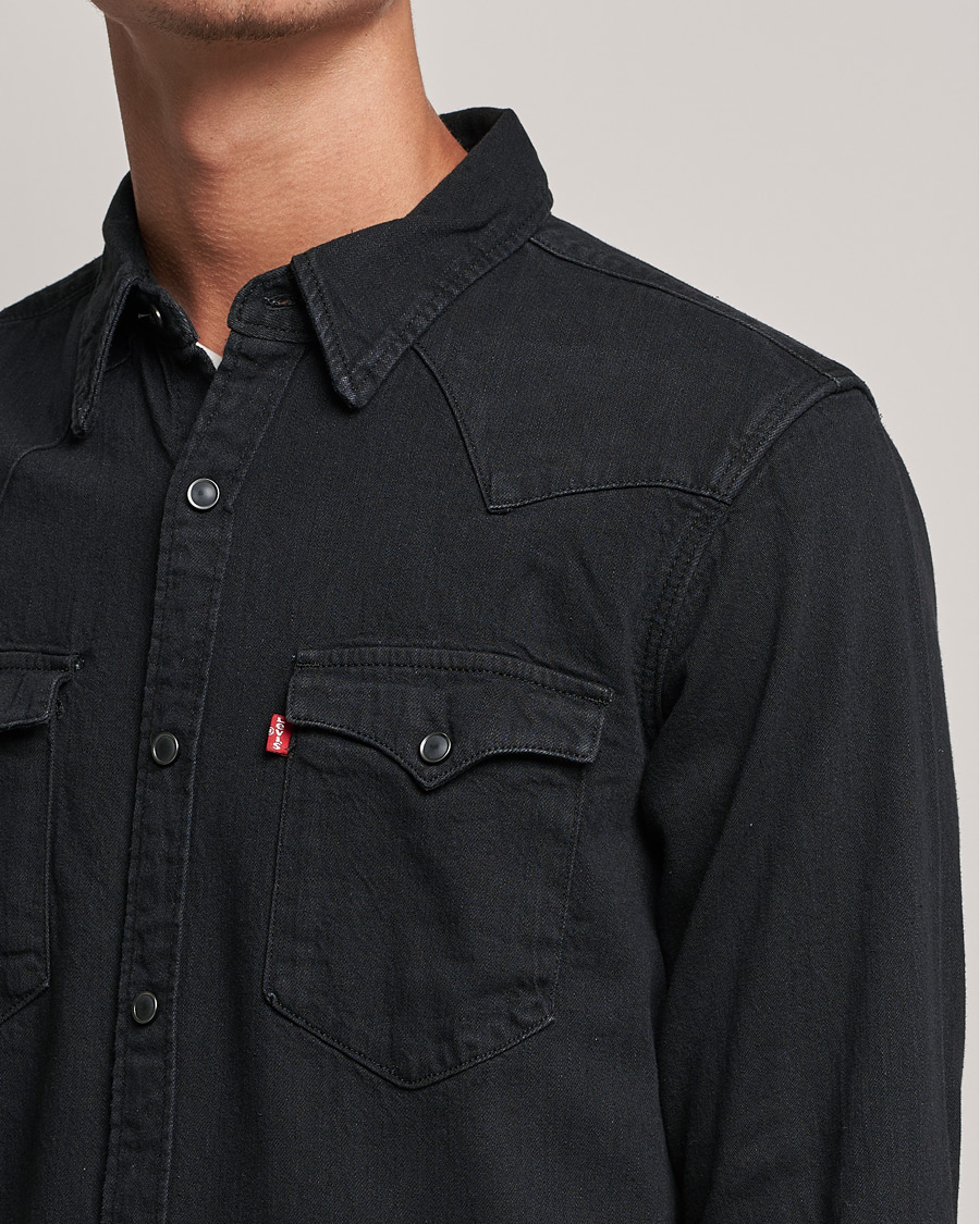 Men | Shirts | Levi's | Barstow Western Standard Shirt Marble Black
