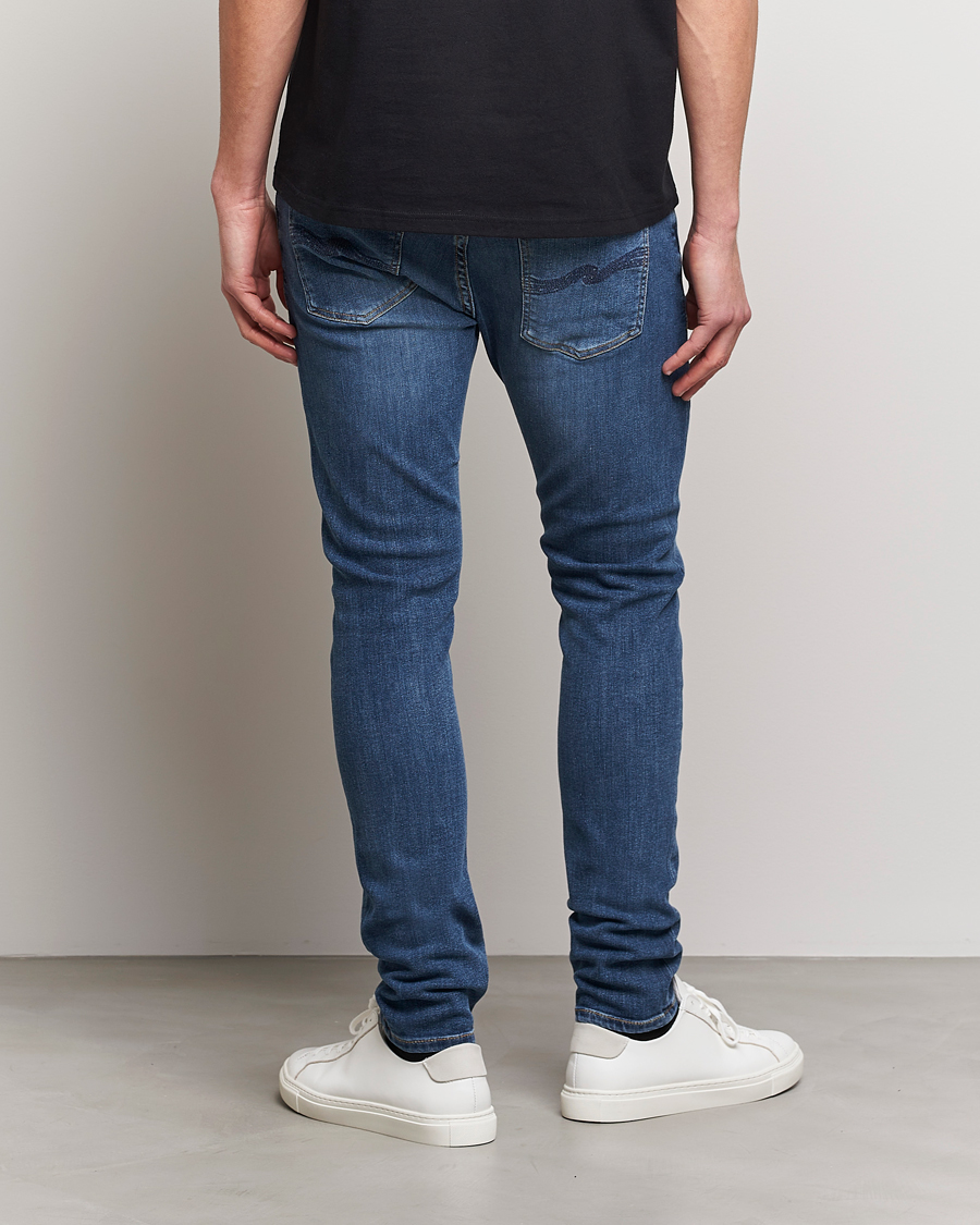 Men | Jeans | Nudie Jeans | Tight Terry Organic Jeans Steel Navy