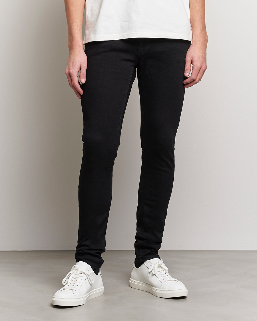 Men | The Classics of Tomorrow | Nudie Jeans | Tight Terry Organic Jeans Ever Black