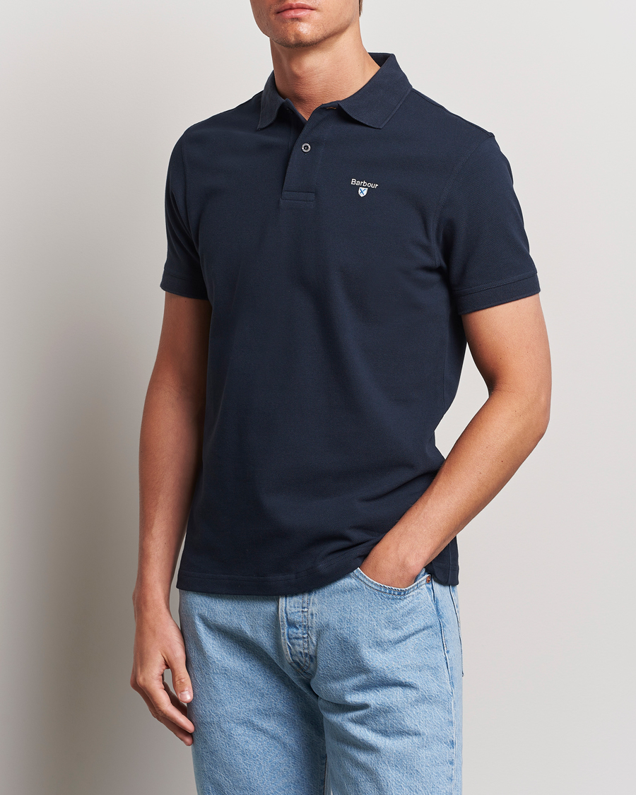 Herre | Barbour Lifestyle | Barbour Lifestyle | Sports Polo New Navy