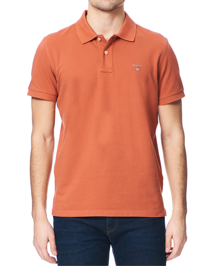 Men | Polo Shirts | GANT | The Original Polo Redwood
