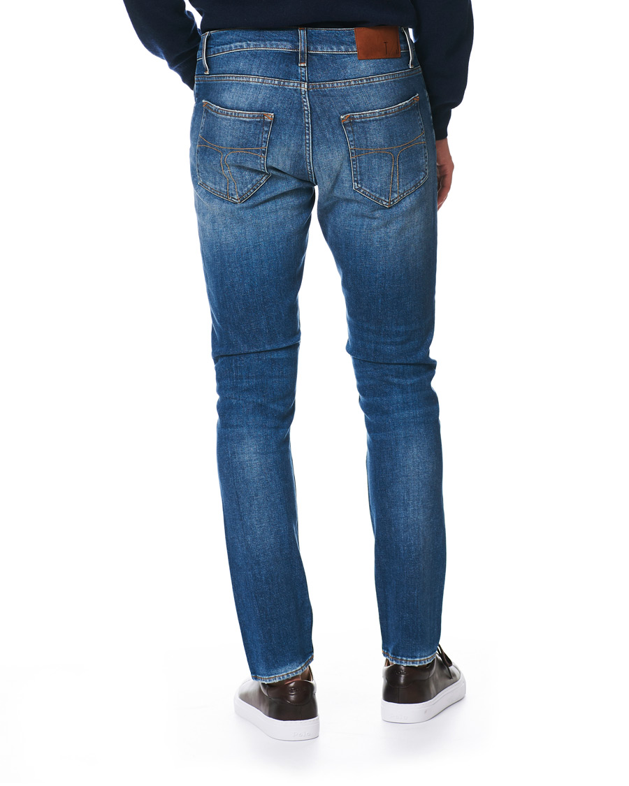 Men | Jeans | Tiger of Sweden | Pistolero Stretch Organic Cotton Son Jeans Mid Blue