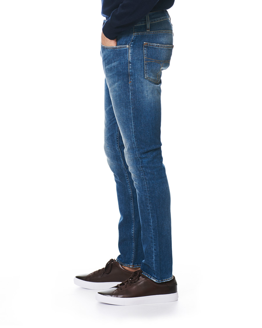 Men | Jeans | Tiger of Sweden | Pistolero Stretch Organic Cotton Son Jeans Mid Blue