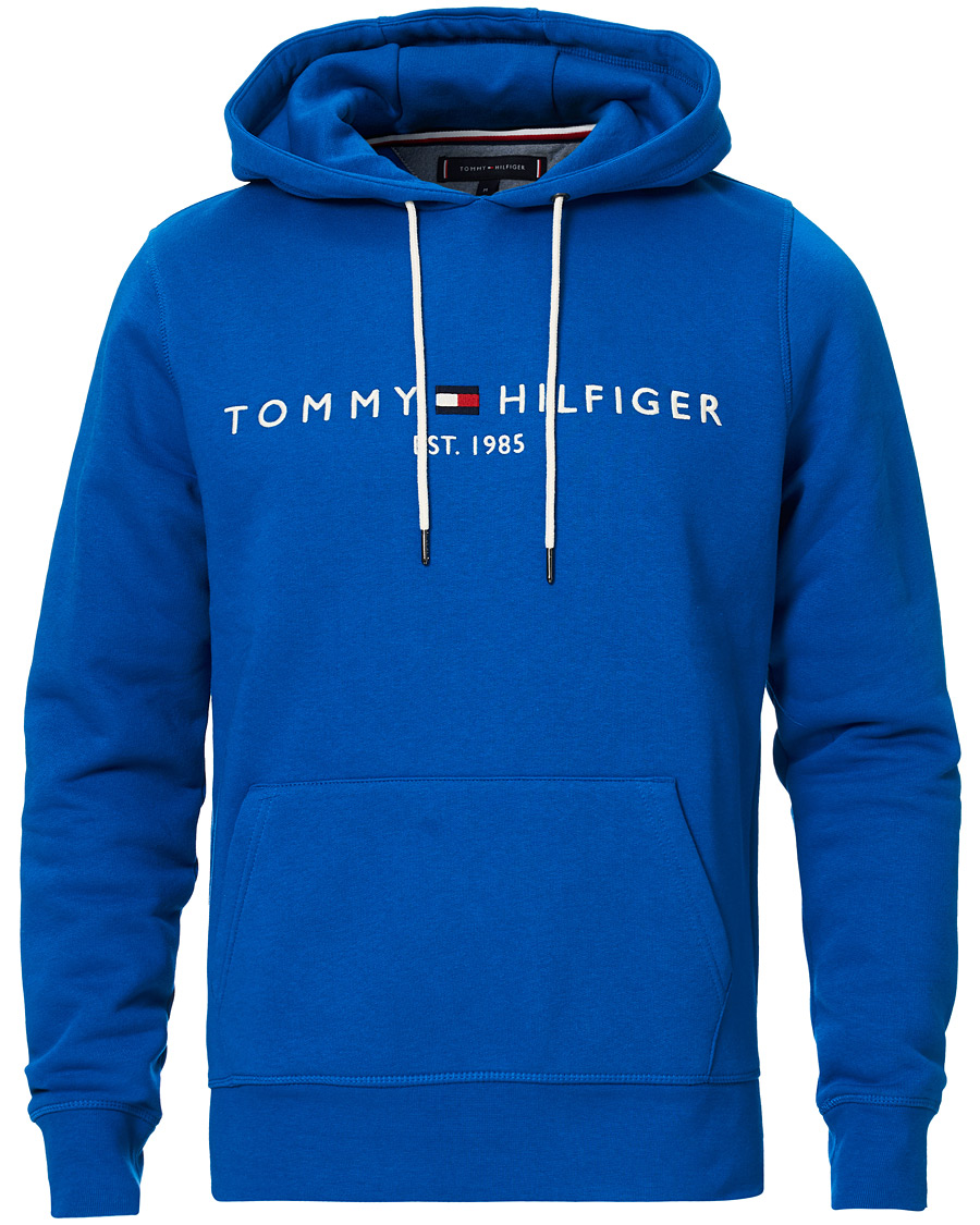 Men | Sweaters & Knitwear | Tommy Hilfiger | Logo Hoodie Regatta Blue