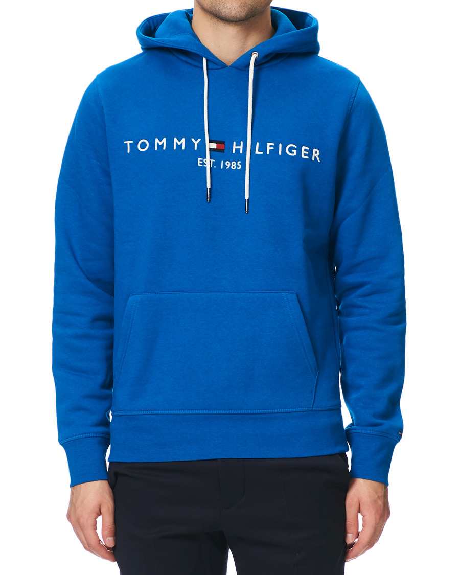 Men | Sweaters & Knitwear | Tommy Hilfiger | Logo Hoodie Regatta Blue