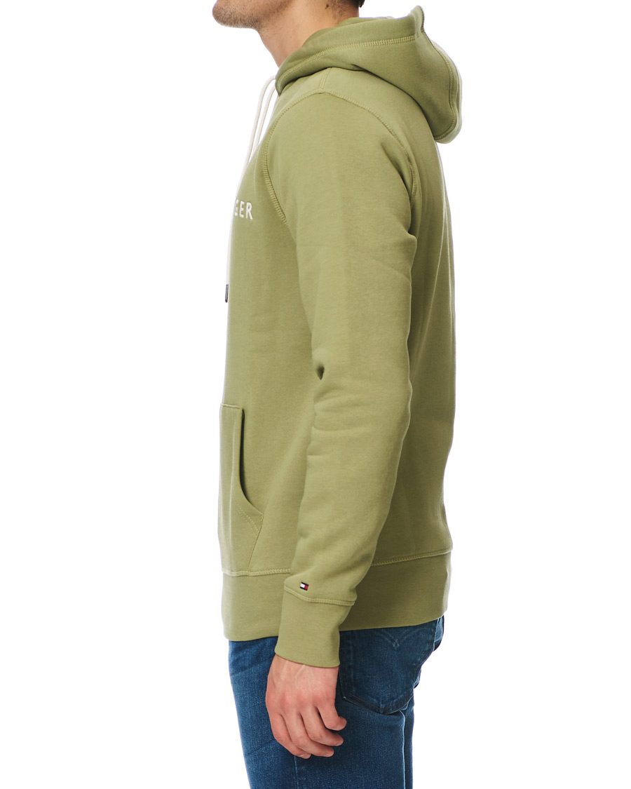 Men | Sweaters & Knitwear | Tommy Hilfiger | Logo Hoodie Faded Olive