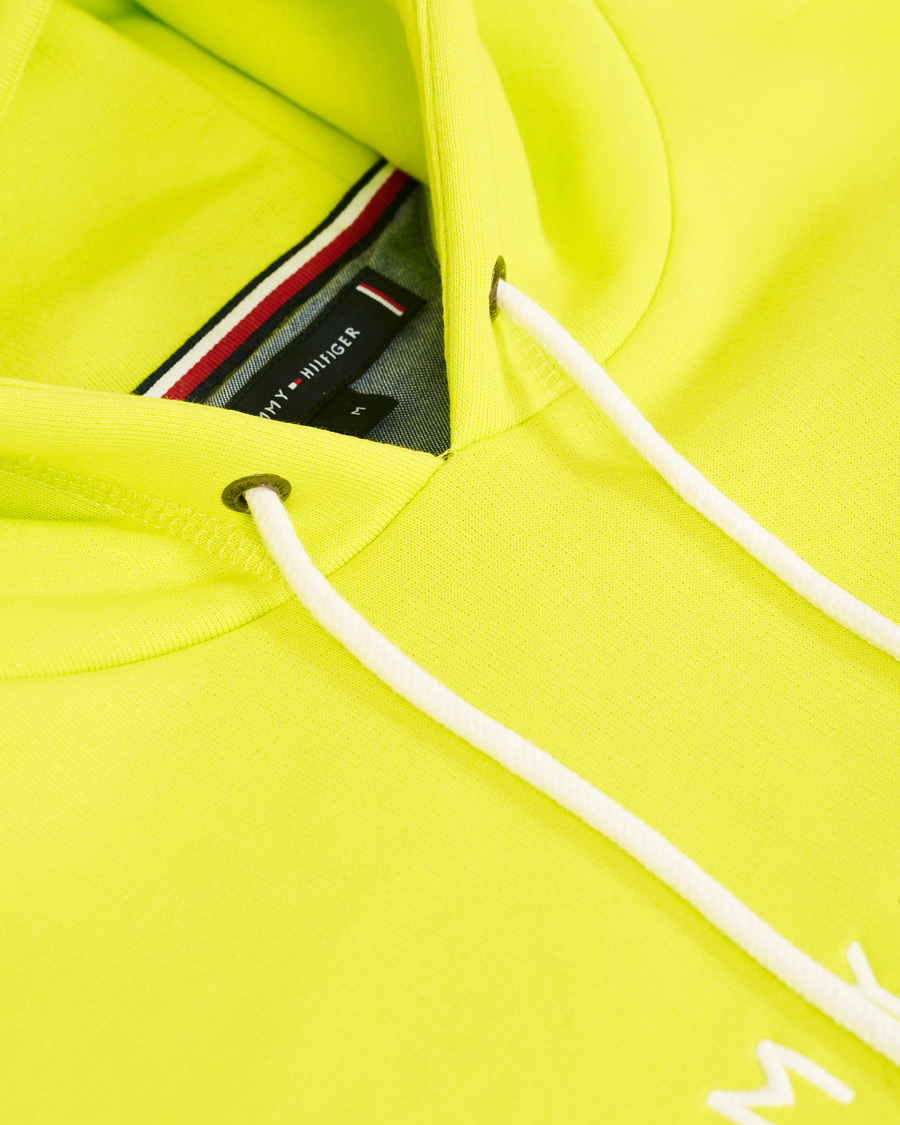 Men | Sweaters & Knitwear | Tommy Hilfiger | Logo Hoodie Lemon Lime