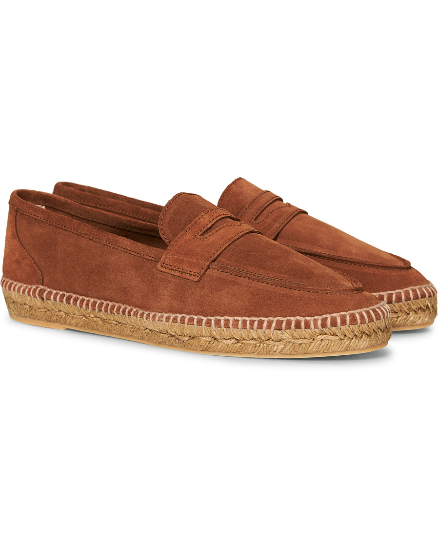 Men | Castañer Nacho Casual Suede Loafers Cuero | Castañer | Nacho Casual Suede Loafers Cuero