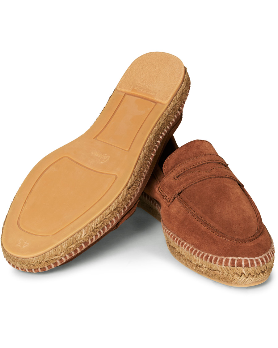 Men | Castañer Nacho Casual Suede Loafers Cuero | Castañer | Nacho Casual Suede Loafers Cuero