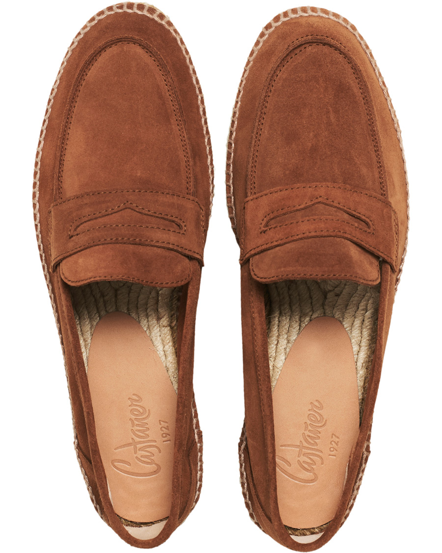 Men | Castañer Nacho Casual Suede Loafers Cuero | Castañer | Nacho Casual Suede Loafers Cuero