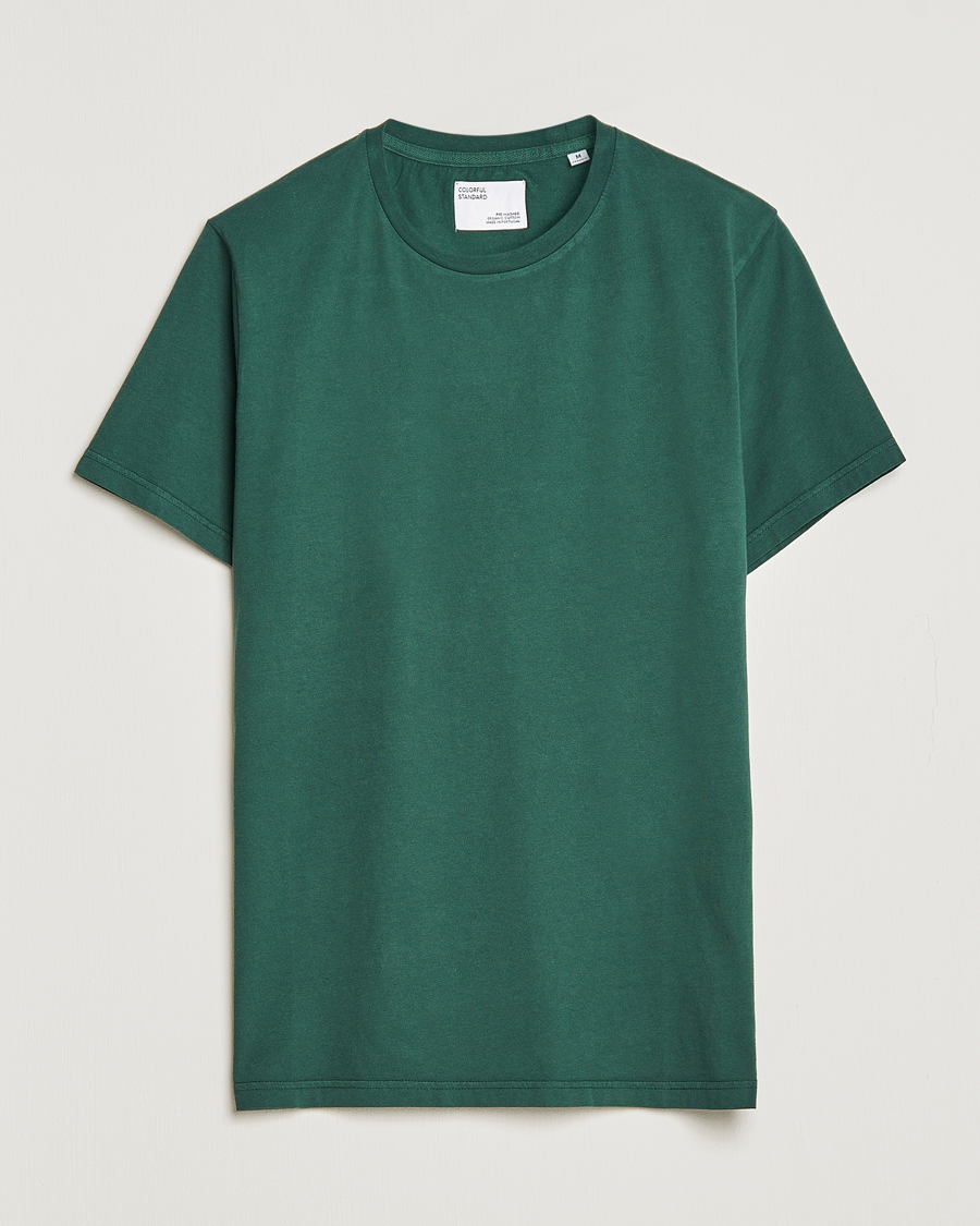 Men | T-Shirts | Colorful Standard | Classic Organic T-Shirt Emerald Green