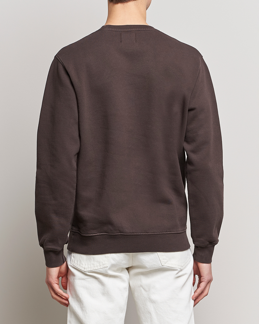 Men | Sweaters & Knitwear | Colorful Standard | Classic Organic Crew Neck Sweat Coffee Brown
