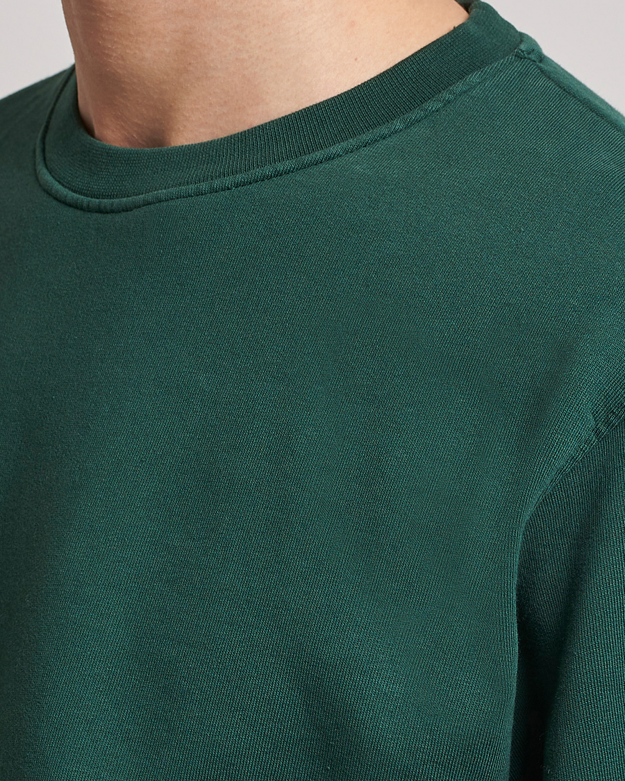 Men | Sweaters & Knitwear | Colorful Standard | Classic Organic Crew Neck Sweat Emerald Green