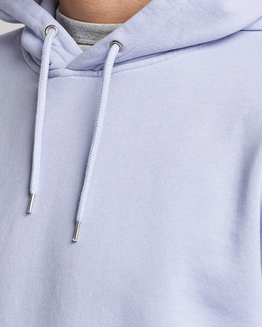 Men | Sweaters & Knitwear | Colorful Standard | Classic Organic Hood Soft Lavender
