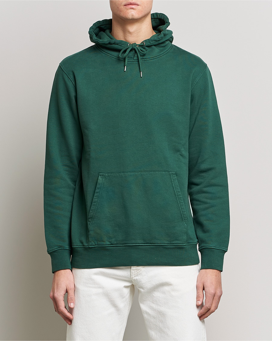 Men |  | Colorful Standard | Classic Organic Hood Emerald Green