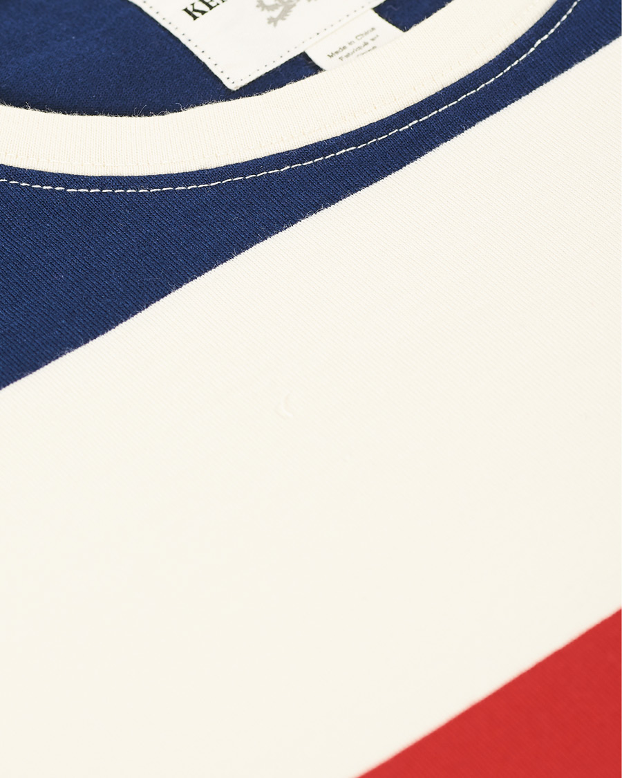 Men | T-Shirts | Kent & Curwen | Stanley Striped Rose Logo Tee Multi