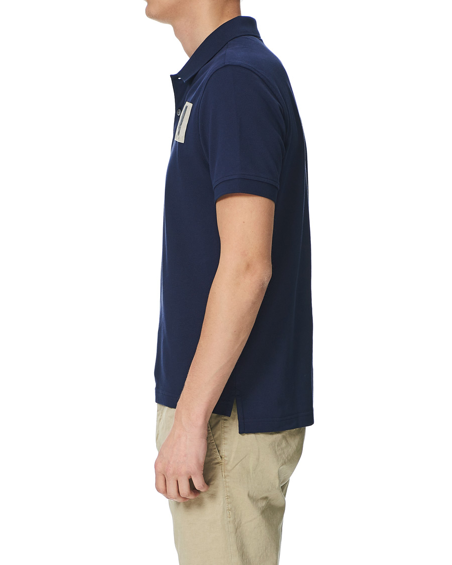 Men | Polo Shirts | Kent & Curwen | Small Rose Polo Navy