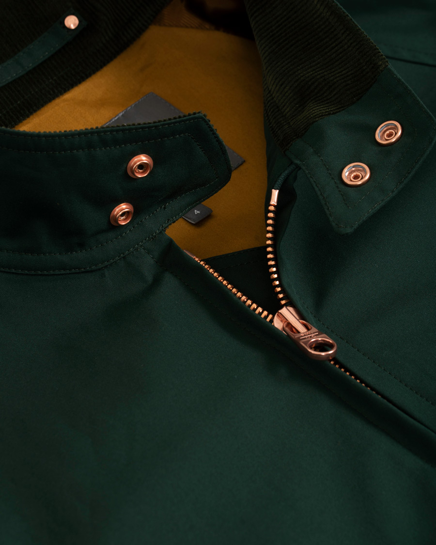 Men | Coats & Jackets | Private White V.C. | Ventile Harrington Jacket 3.0 Racing Green