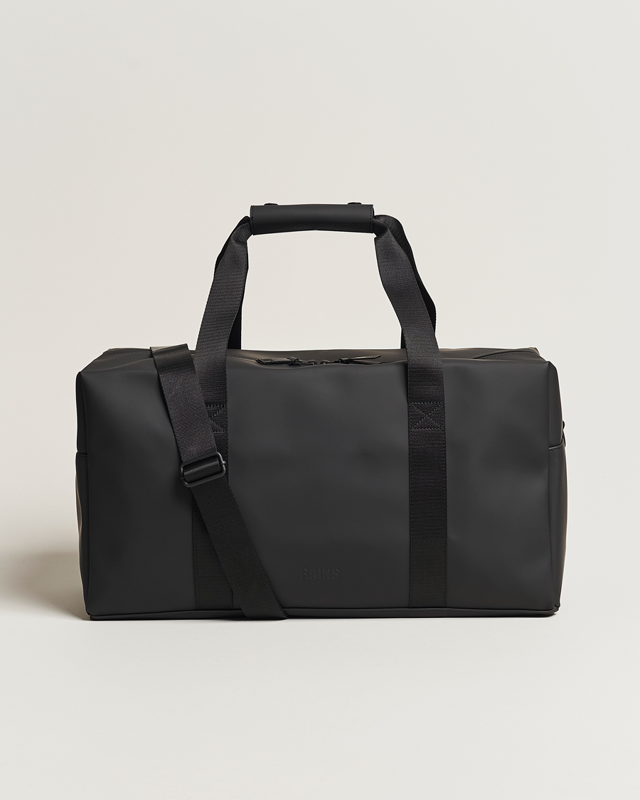 Men | RAINS Small Weekendbag Black | RAINS | Small Weekendbag Black