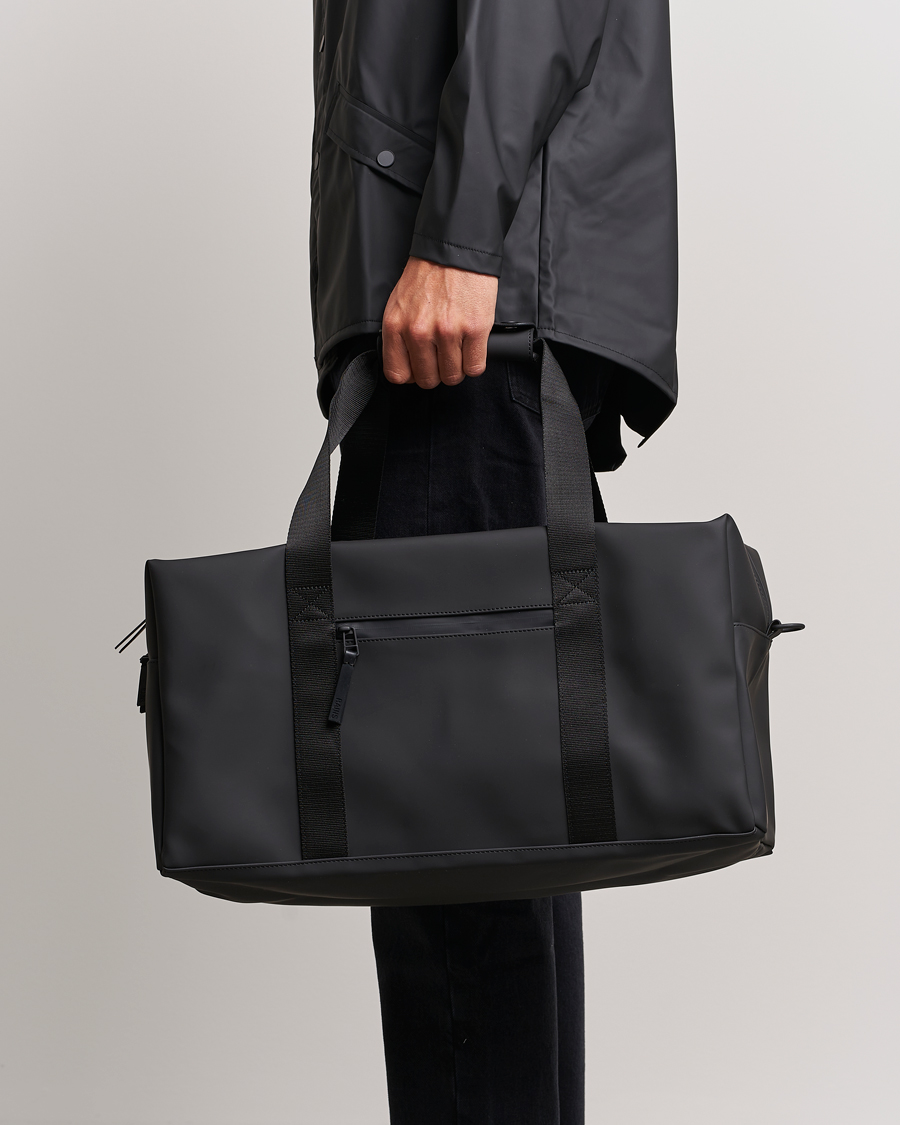 Men | Weekend Bags | RAINS | Small Weekendbag Black