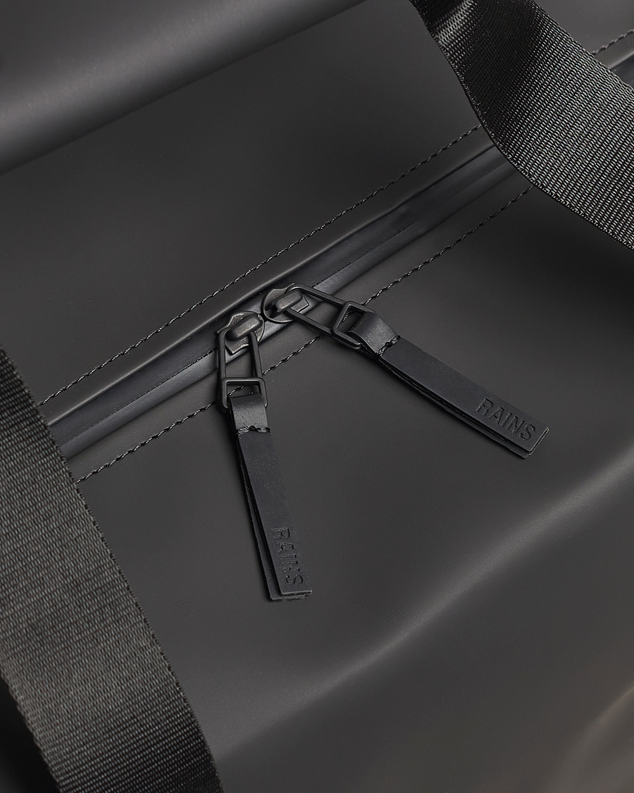 Men | RAINS Small Weekendbag Black | RAINS | Small Weekendbag Black