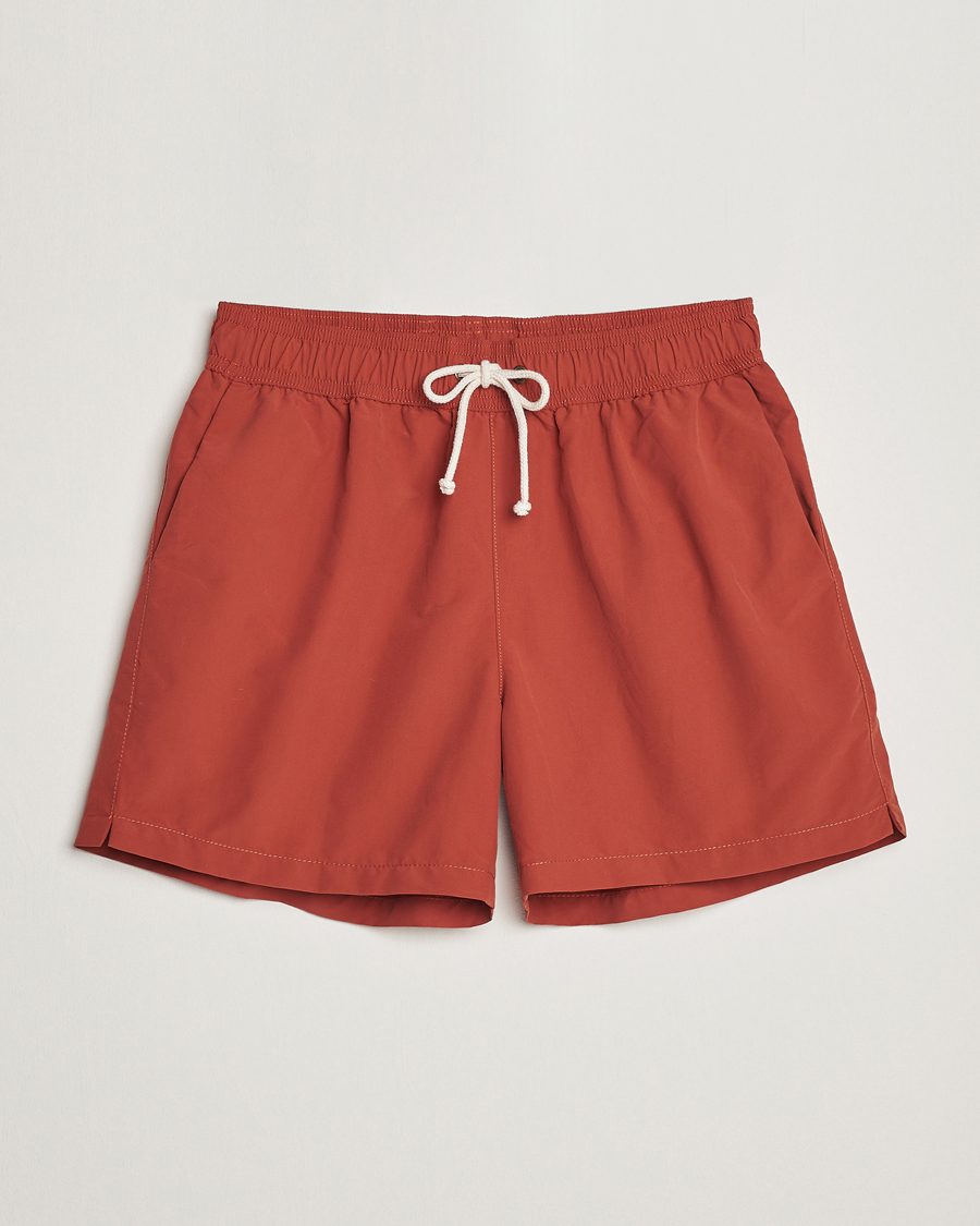 Men |  | Ripa Ripa | Plain Swim Shorts Orange