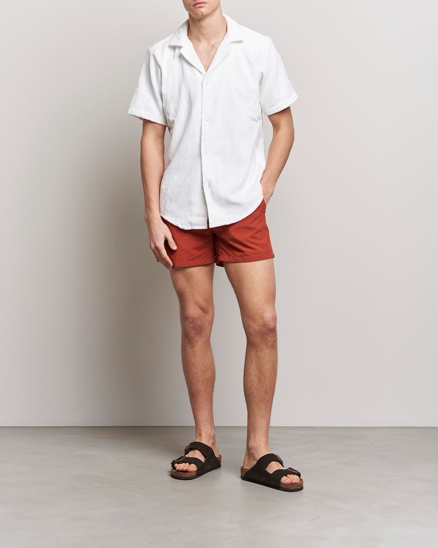 Men | Swimwear | Ripa Ripa | Plain Swimshorts Orange