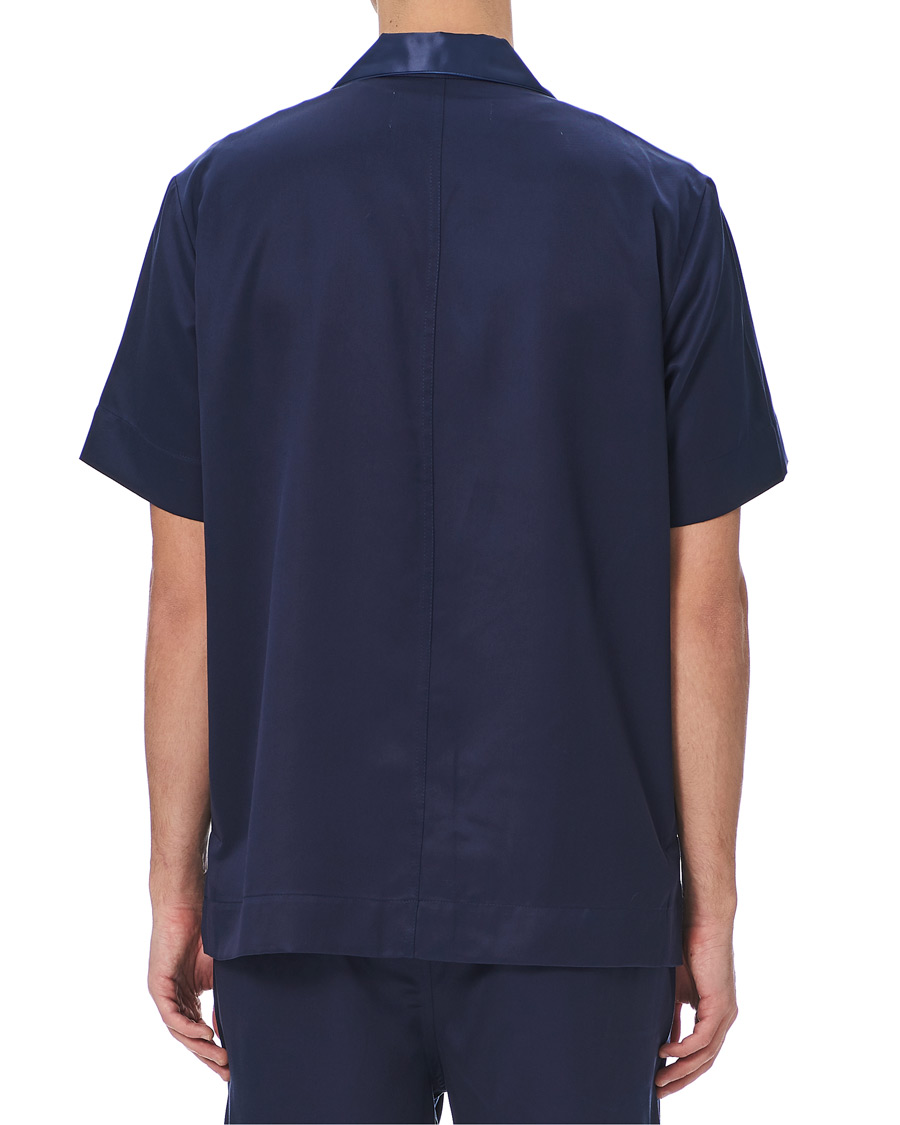 Men | Pyjamas & Robes | CDLP | Home Suit Short Sleeve Navy Blue